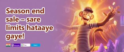 VIP Cashback Special promotion banner